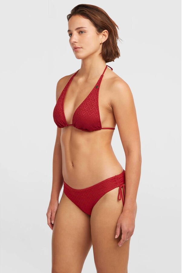 O'Neill voorgevormde triangel bikini set O'Riginals Crochet rood - Foto 2