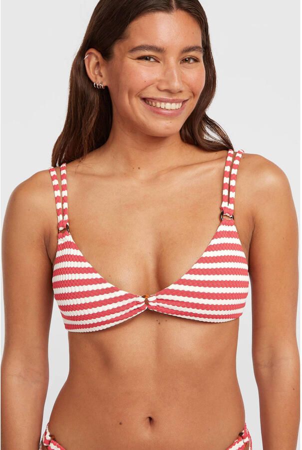 O'Neill voorgevormde triangel bikini set O'Riginals rood wit - Foto 2