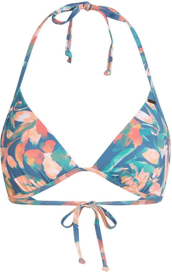 O'Neill voorgevormde triangel bikinitop Sao blauw multi - Foto 3