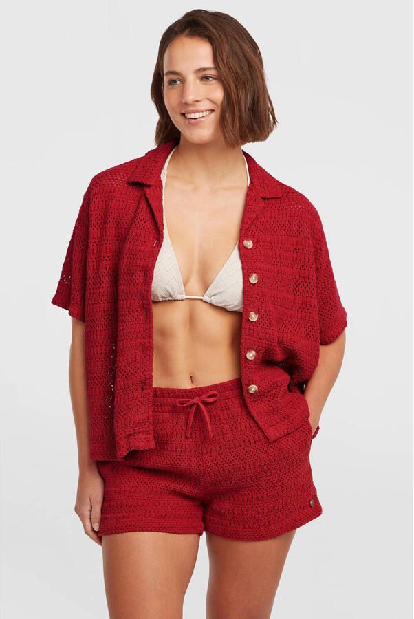 O'Neill wide leg high waist casual short rood