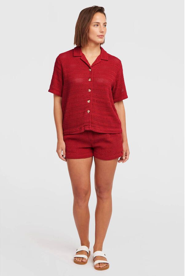 O'Neill wide leg high waist casual short rood - Foto 2