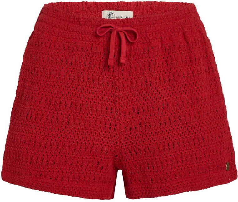 O'Neill wide leg high waist casual short rood - Foto 3