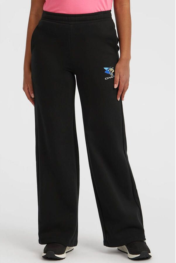 O'Neill wide leg regular waist sweatpants zwart