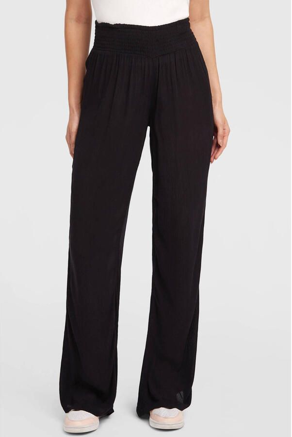 O'Neill wide leg regular waist zwart
