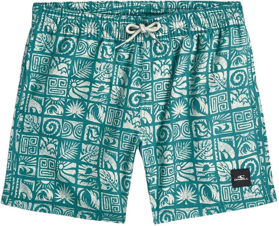 O'Neill zwemshort all over print groen