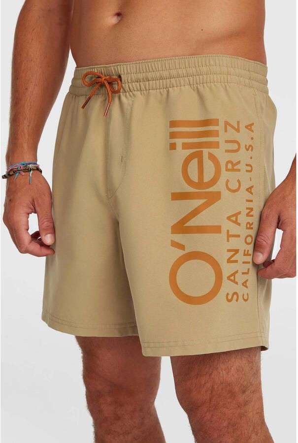 O'Neill zwemshort Cali 16' met logo beige