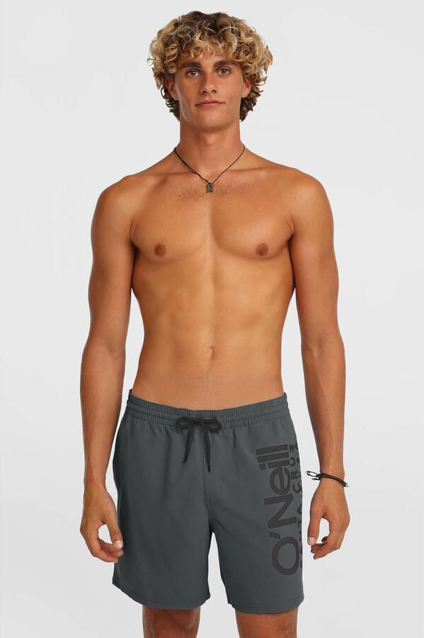 O'Neill zwemshort Cali 16' met logo donkergrijs