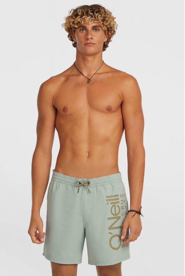 O'Neill zwemshort Cali 16' met logo lichtgroen