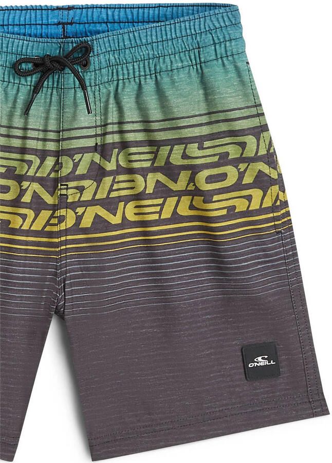 O'Neill zwemshort Logo Stripe bruin turquoise - Foto 2