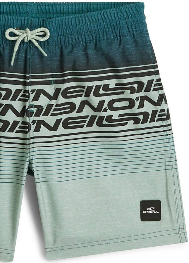 O'Neill zwemshort Logo Stripe lichtgroen donkergroen - Foto 2
