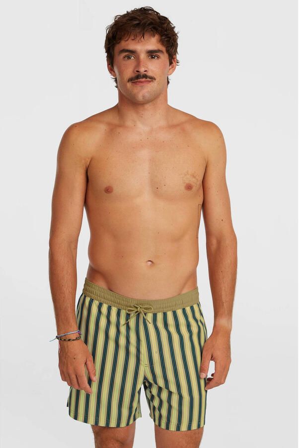 O'Neill zwemshort O'Riginals Stripe 15' geel blauw