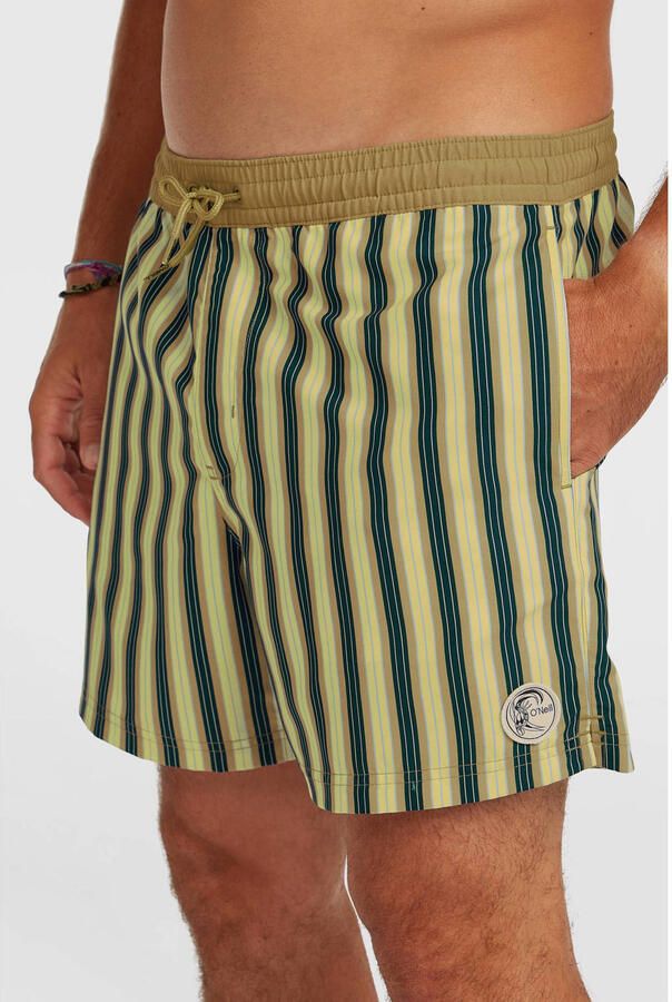 O'Neill zwemshort O'Riginals Stripe 15' geel blauw - Foto 2