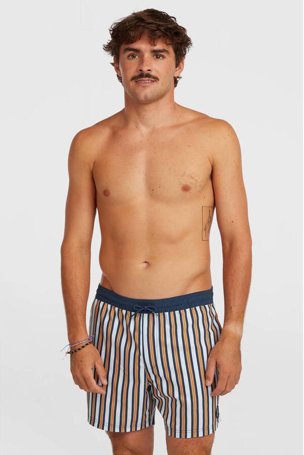 O'Neill zwemshort O'Riginals Stripe 15' lichtblauw donkerblauw