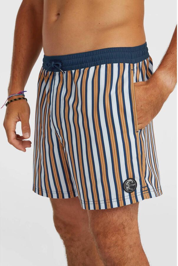 O'Neill zwemshort O'Riginals Stripe 15' lichtblauw donkerblauw - Foto 2