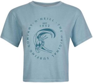 O'Neill T-shirt met printopdruk lichtblauw