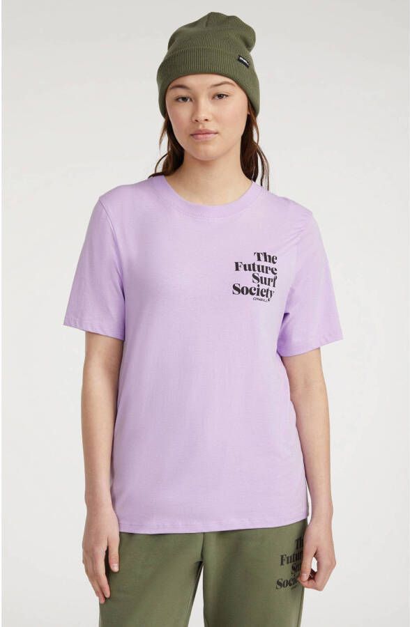 O'Neill T-shirt purple rose