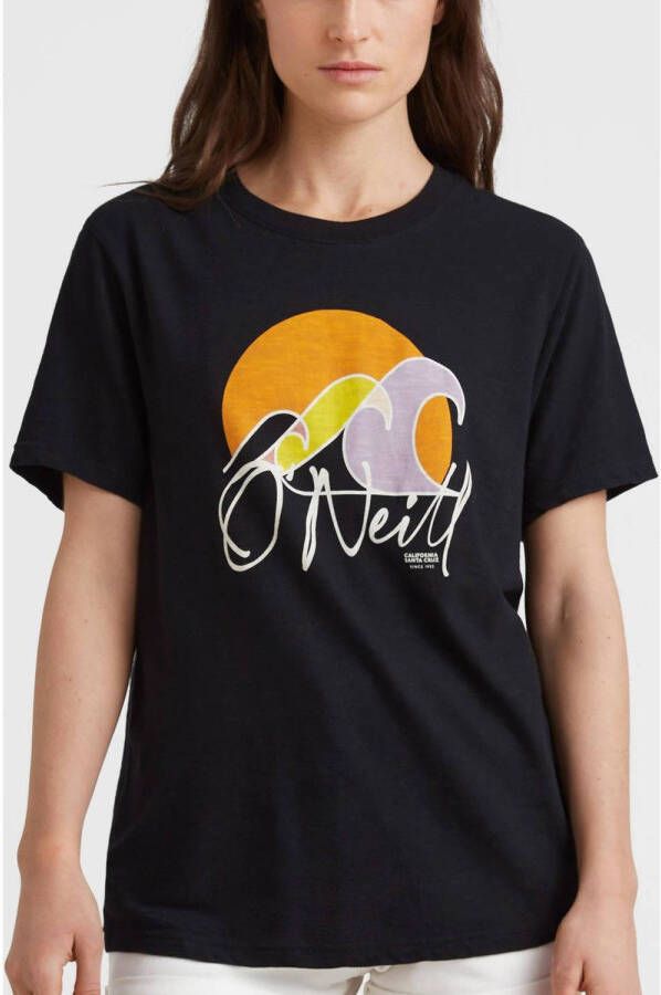 O'Neill Dames-T-shirt Luano Graphic Black Dames