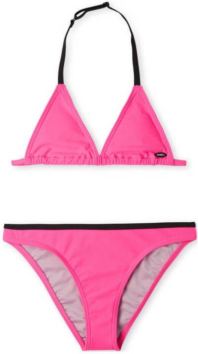 O'Neill triangel bikini Essentials roze Meisjes Polyester Effen 116
