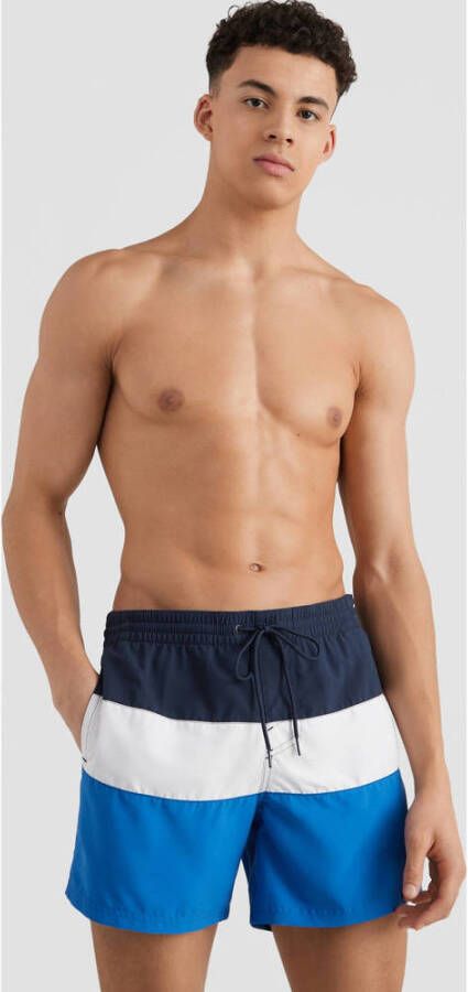O'Neill zwemshort Frame blauw wit