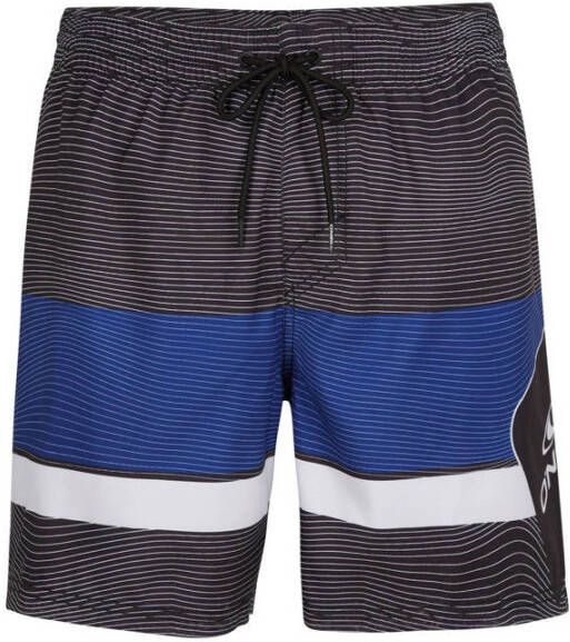 O'Neill zwemshort Stacked zwart blauw