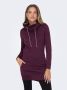 Only Sweatshirt ONLBETTE L S LONG HIGH NECK SWT - Thumbnail 1