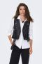 Only Imitatieleren gilet ONLVERA FAUX LEATHER WAISTCOAT OTW NOOS - Thumbnail 1