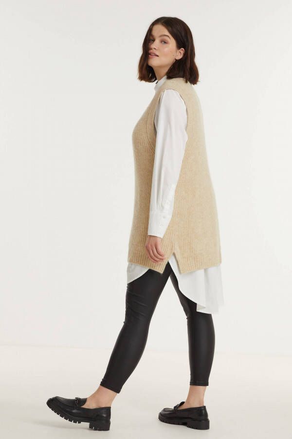 ONLY CARMAKOMA Skinny fit jeans CARPUNK REG SK COATED PANTS