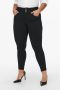 ONLY CARMAKOMA Ankle jeans CARANNABEL HW SKINNY ANK Highwaist met 3-knoopsband - Thumbnail 1