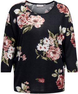 ONLY CARMAKOMA Shirt met 3 4-mouwen CARALBA 3 4 TOP NOOS