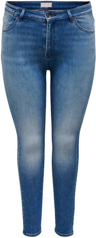 ONLY CARMAKOMA high waist skinny jeans CARMAYA medium blue denim