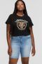 ONLY CARMAKOMA Korte PLUS SIZE jeans in 5-pocketmodel model 'LAOLA' - Thumbnail 1