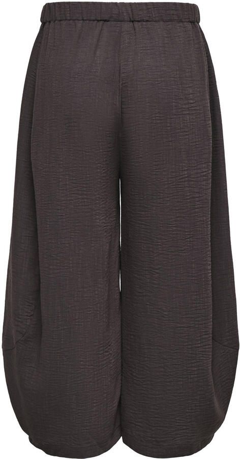 ONLY CARMAKOMA ballon casual broek Plus Size met linnen bruin