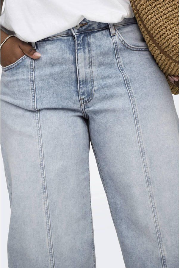 ONLY CARMAKOMA barrel jeans light blue denim - Foto 2