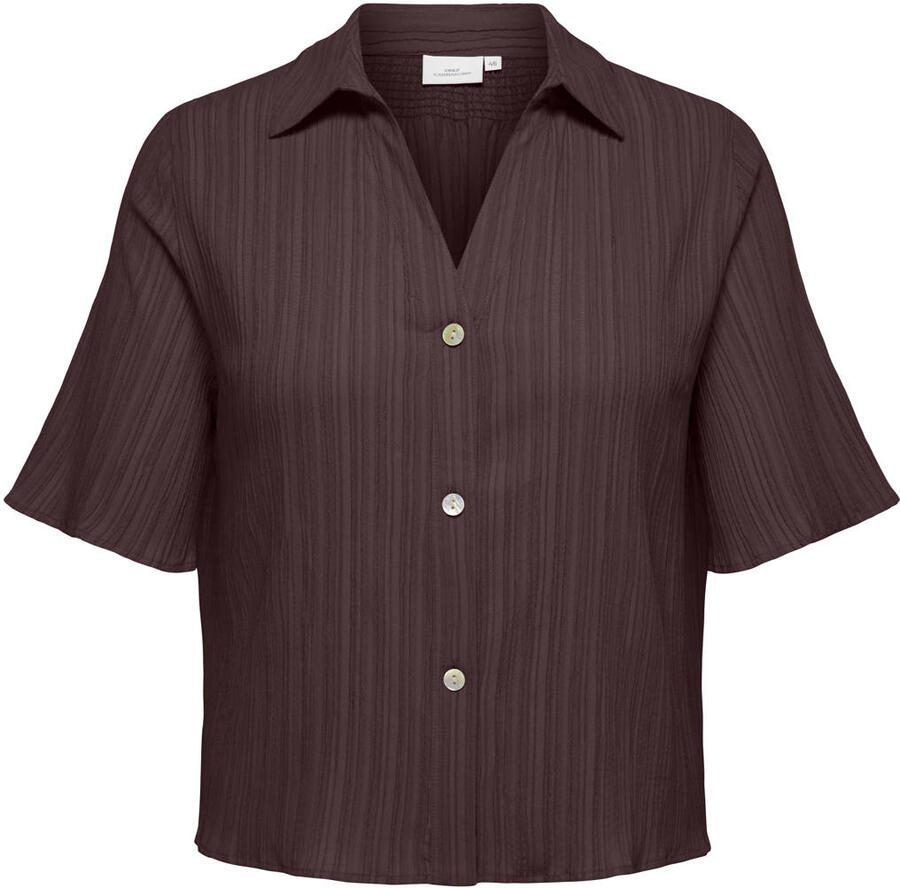 ONLY CARMAKOMA blouse bruin