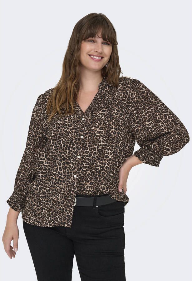 ONLY CARMAKOMA blouse bruin - Foto 2