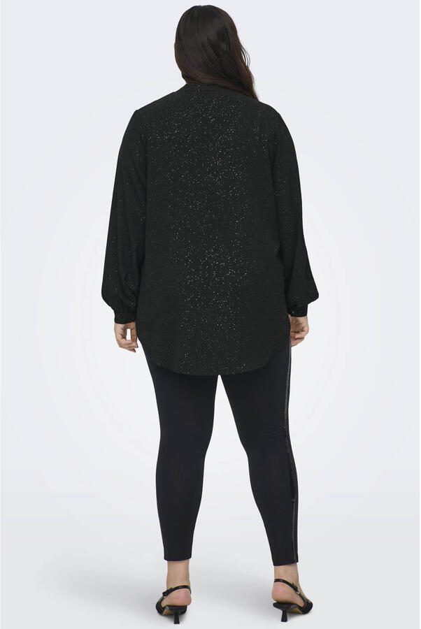 ONLY CARMAKOMA Shirtblouse CARJOSEE METTA LIFE L S V-NECK SHIRT WVN - Foto 2