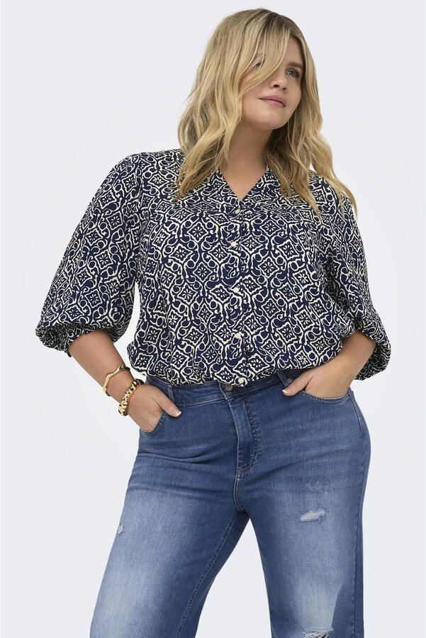 ONLY CARMAKOMA blouse met all over print - Foto 2