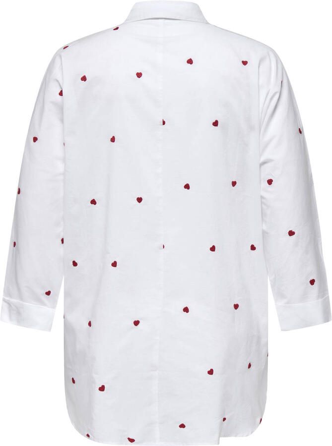 ONLY CARMAKOMA blouse met hartjes - Foto 2