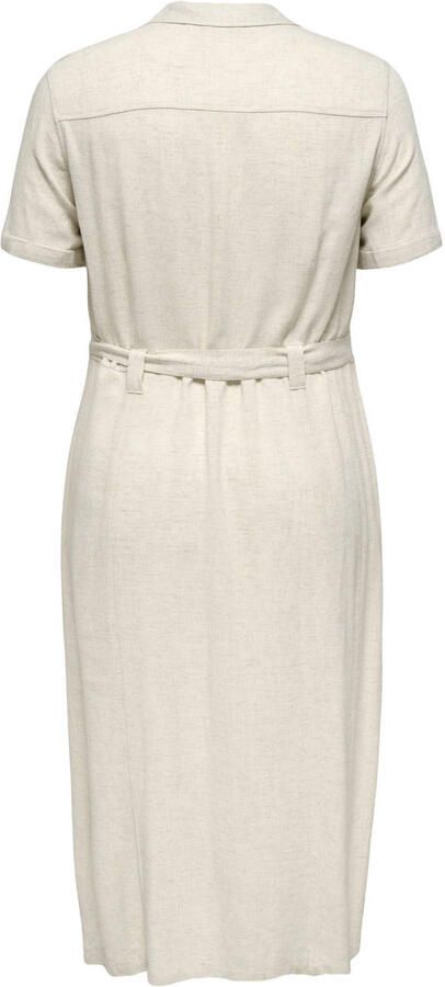 ONLY CARMAKOMA blousejurk beige - Foto 3