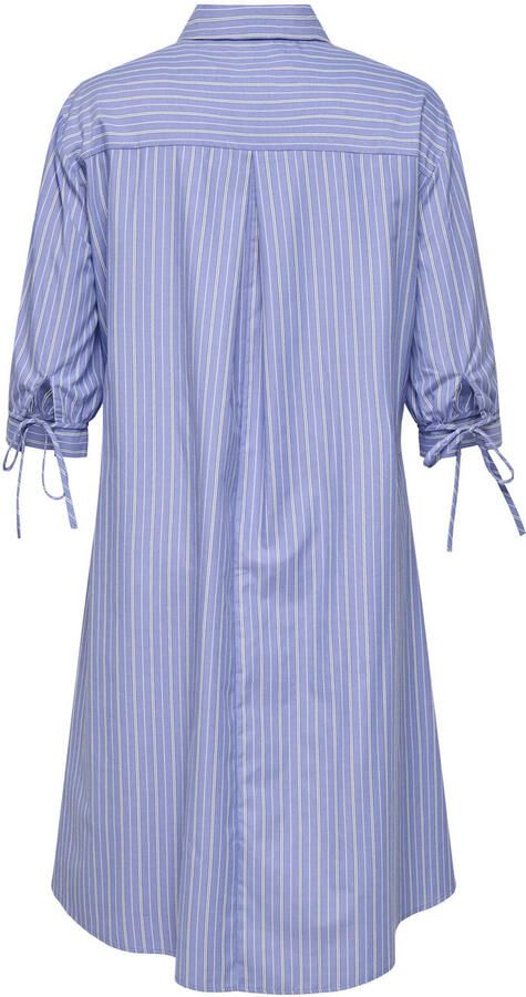 ONLY CARMAKOMA blousejurk blauw - Foto 3