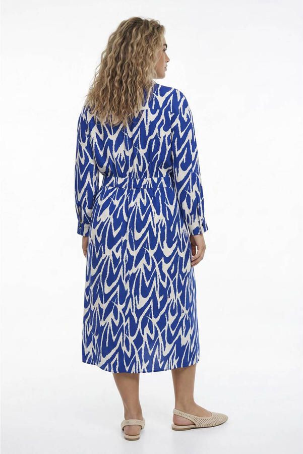 ONLY CARMAKOMA blousejurk blauw - Foto 3