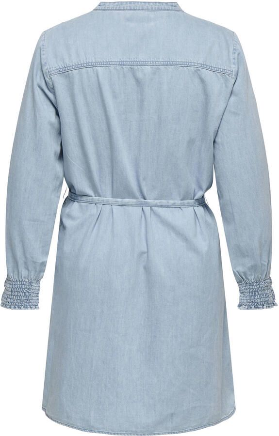 ONLY CARMAKOMA blousejurk blauw - Foto 3