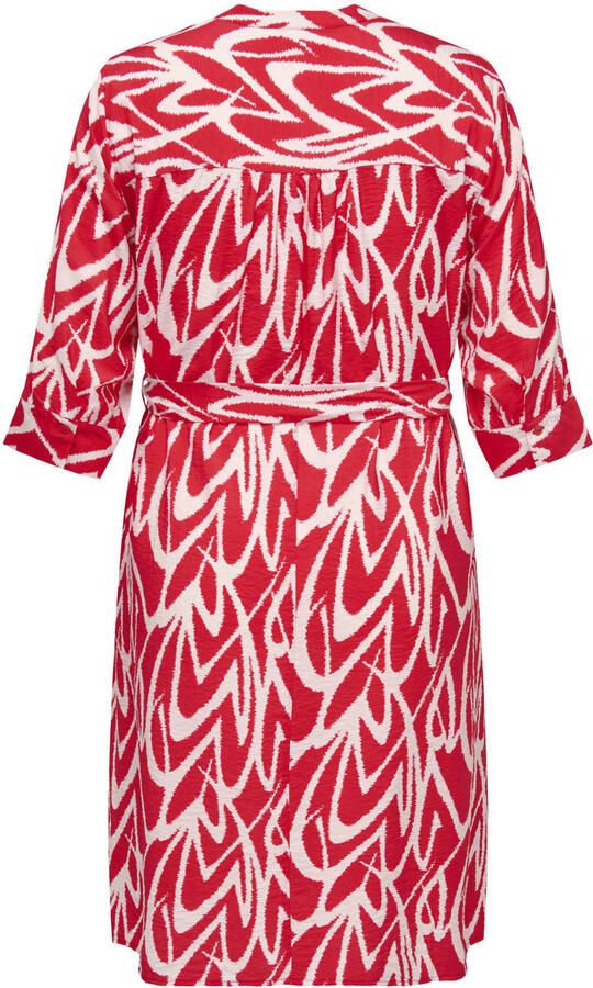 ONLY CARMAKOMA blousejurk rood