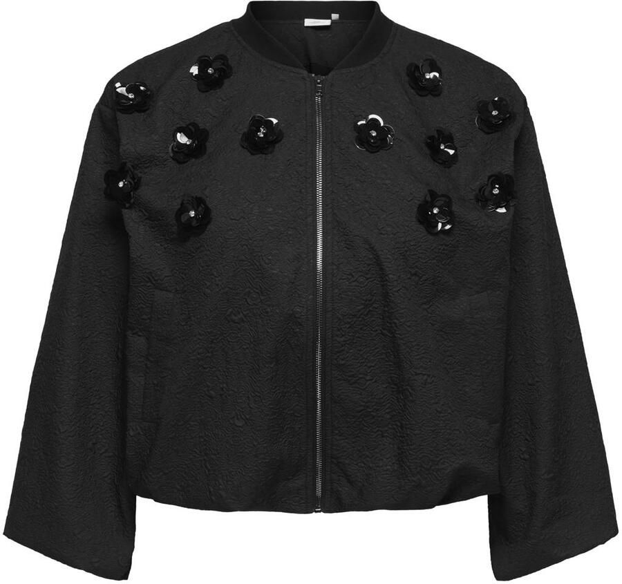 ONLY CARMAKOMA bomberjack zwart