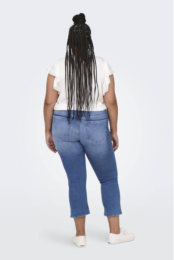 ONLY CARMAKOMA capri jeans medium blue denim
