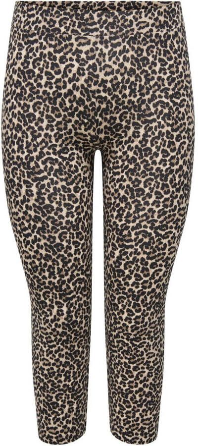 ONLY CARMAKOMA Legging CARTIME LIFE CALF AOP LEGGINGS NOOS