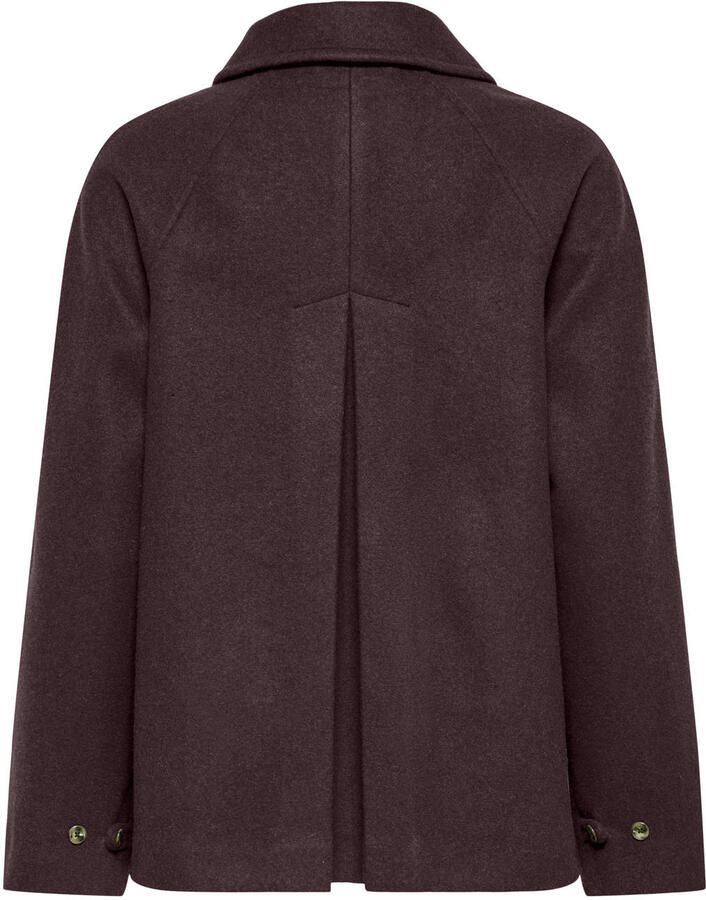 ONLY CARMAKOMA Plus Size tussenjas donkerrood