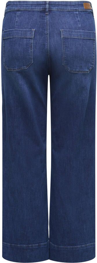 ONLY CARMAKOMA Carmadison-Wauw Hw Pocket Wide Box Noos jeans Plus Size mediumblauw - Foto 3