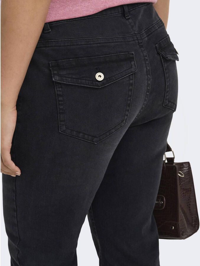 ONLY CARMAKOMA Carphoebe Reg Back Poc Fla Pim342 Noos Plus Size zwart - Foto 2