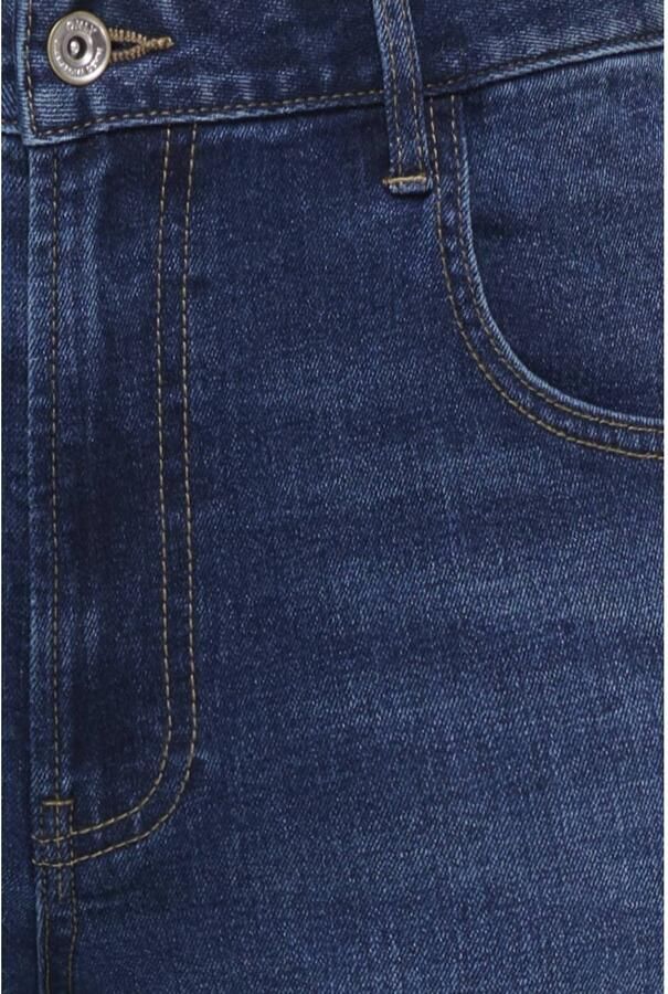 ONLY CARMAKOMA Carsnow Hw Barrel Dnm Pim Plus Size barrel jeans donkerblauw - Foto 2